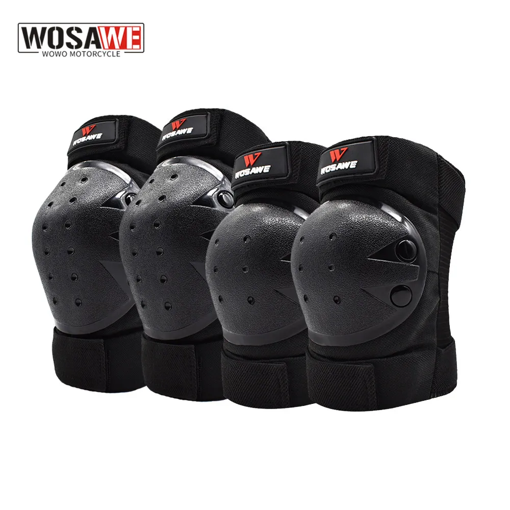 

WOSAWE Motorcycle Elbow Knee Protector knee Protective Gear Cycling Skating Snowboarding Motocoss Knee Elbow Guards pads