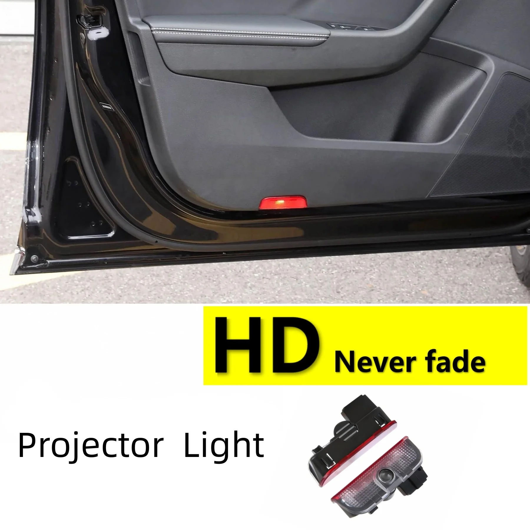 HD Für VW Passat CC B6 B7 B8 B9 Touareg Golf 5 6 7 Jetta MK6 MK7 GTI R Line GTI LED Autotür-Projektor Willkommenslicht Zubehör