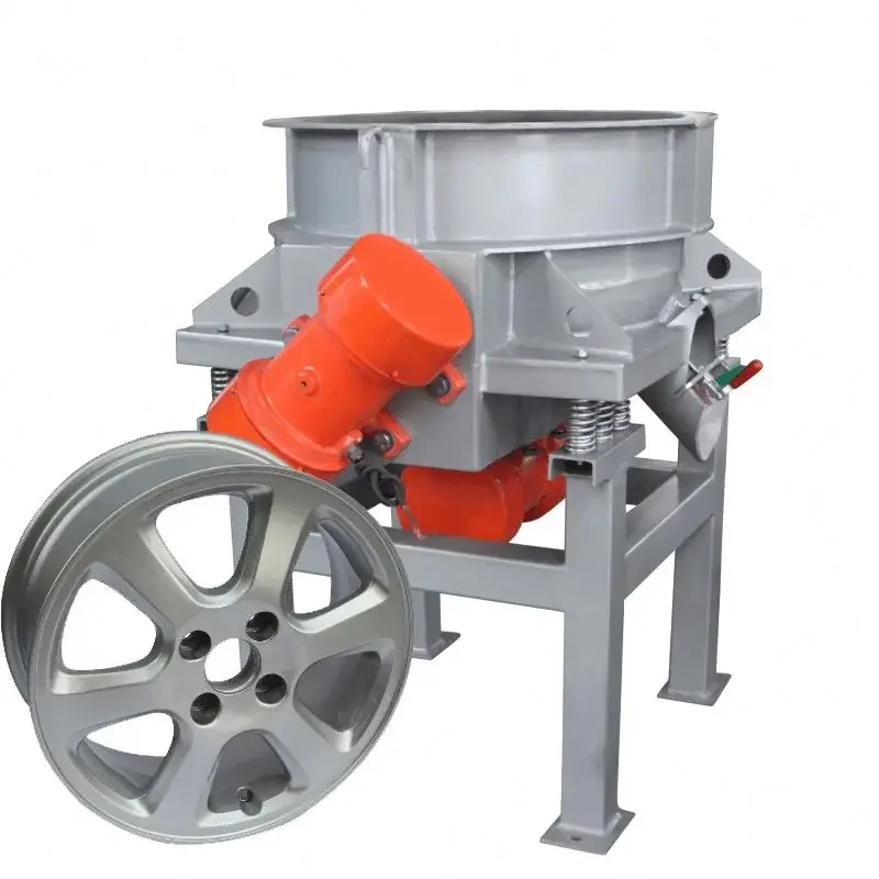 16 Inch Tire Alloy Aluminum Car Wheel Vibrating Polishing Type Polisher Machine for Wheel Hub
