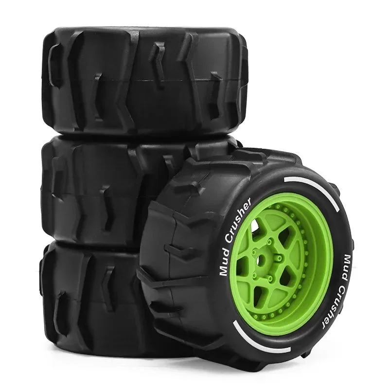 

4pcs 73mm Short Course Truck Sand Tire for ARRMA 1/18 GRANITE GROM RC Car Upgrade Parts Accessories