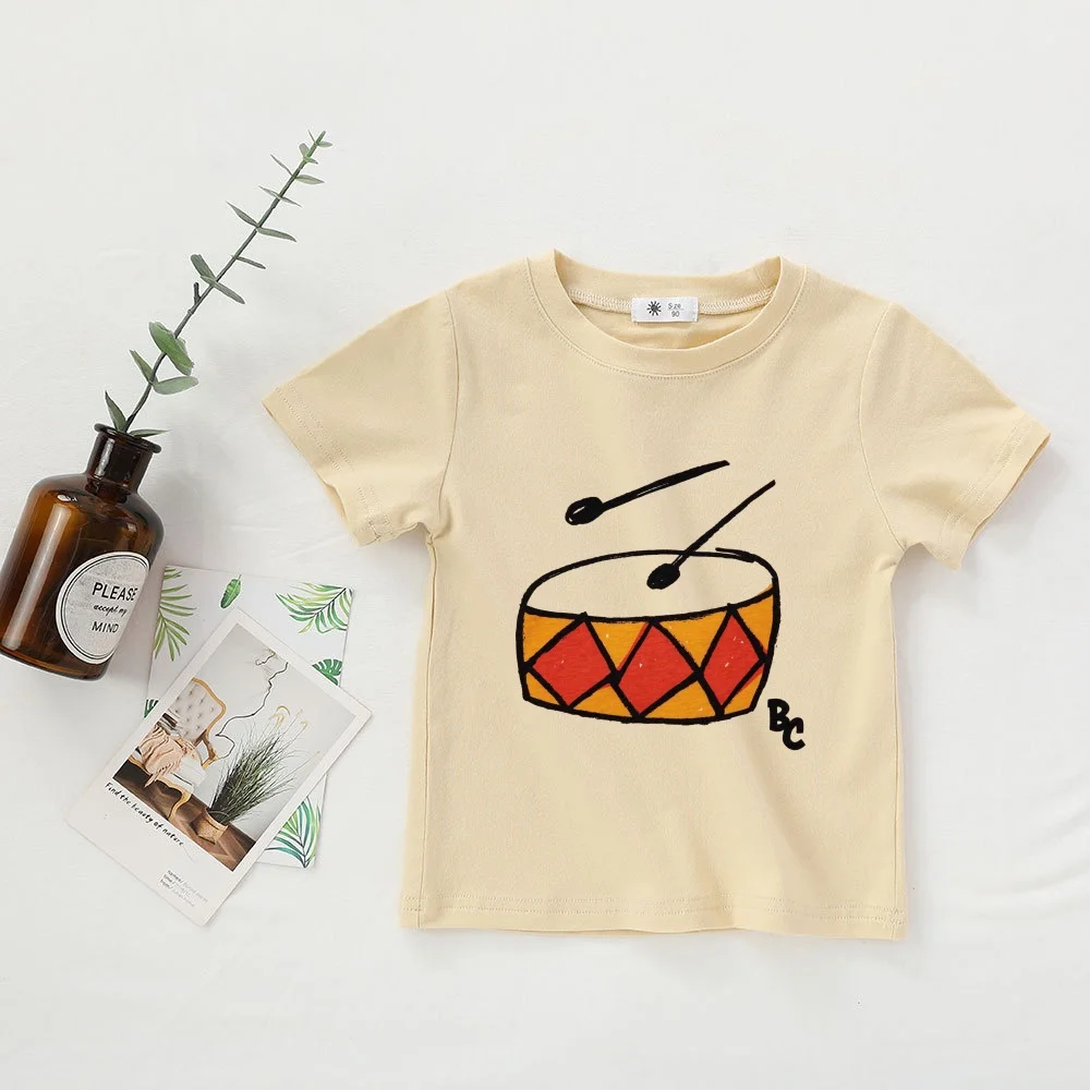 baby t-shirts Kids clothing summer short sleeve top tees cartoon girls boys t shirt