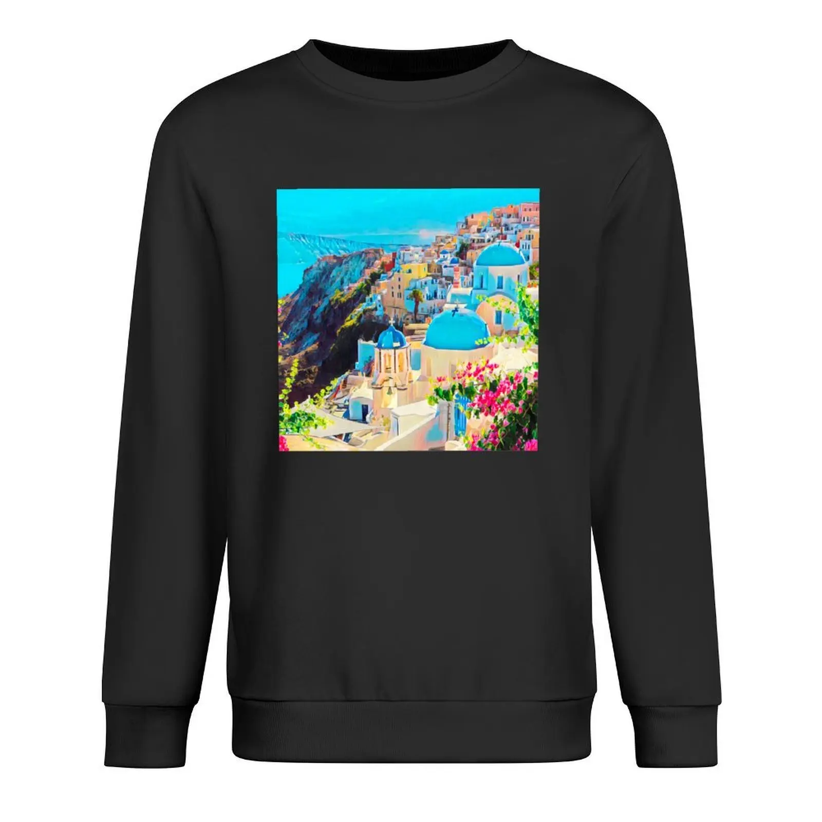 

Santorini Pullover men's coat clothes for men winter clothes men clothing new in hoodies & sweat-shirt