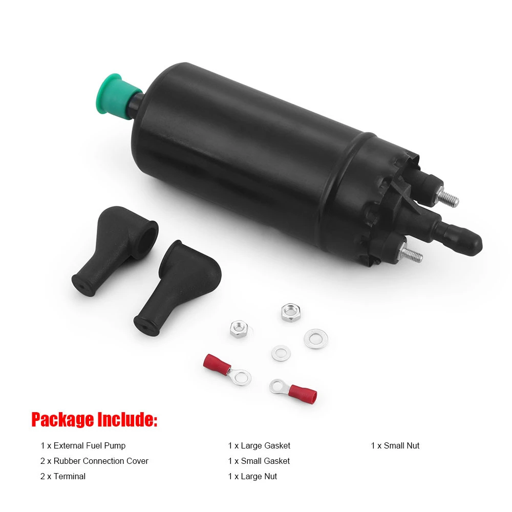 

Universal High Pressure Inline Fuel Pump And Installation Kit 0580464070 0580453911 Auto Car Truck Diesel Pumps