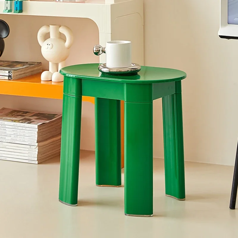 Medieval Ins Wind Stool: EasytoManage Step Stool, Round Vanity Chair, Thickened Safety Material, BurrsFree Design