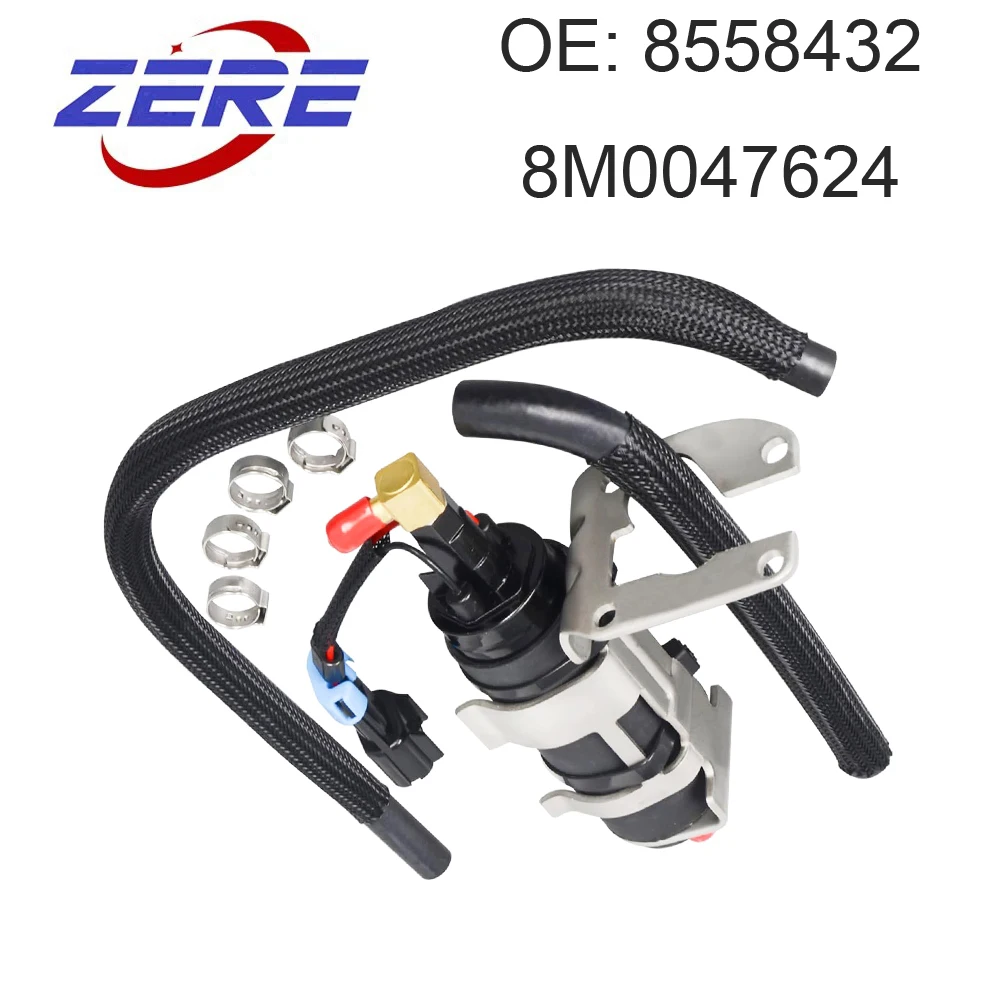 

ZERE Fuel Pump 8M0047624 8558432 For Mercury & Mariner Outboards EFI 1998-2010 110HP 115HP 135HP 150HP 175HP 225HP