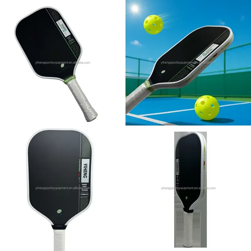 YIheng Brand Customized TFP Foam Fill 14mm 16mm Thickness GEN4 Core Thermoformed Toray T700 Carbon Fiber Pickleball Paddles