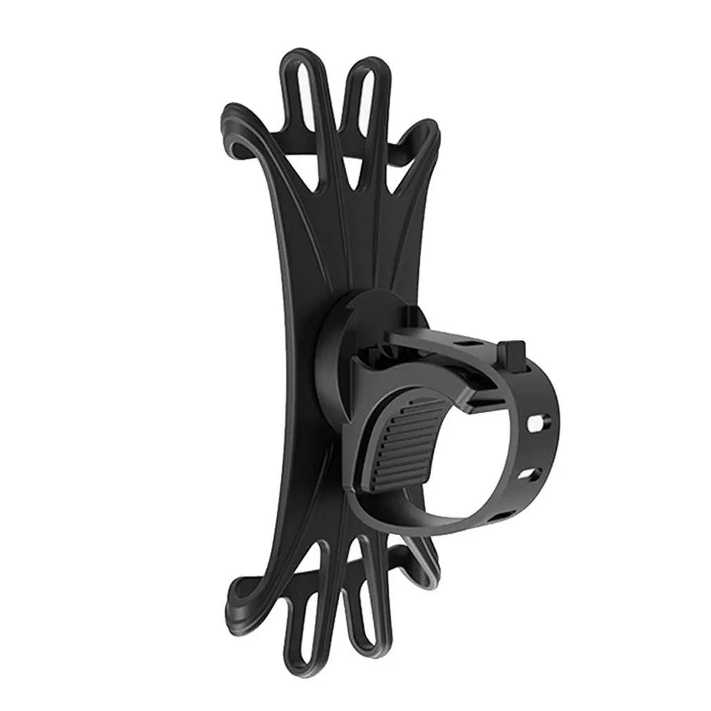 

Bicycle Mobile Phone Holder Rotating Silicone Bicycle Phone Holder Motorcycle Handlebar Holder For 4.0 Inch-6.0 Inch Phone