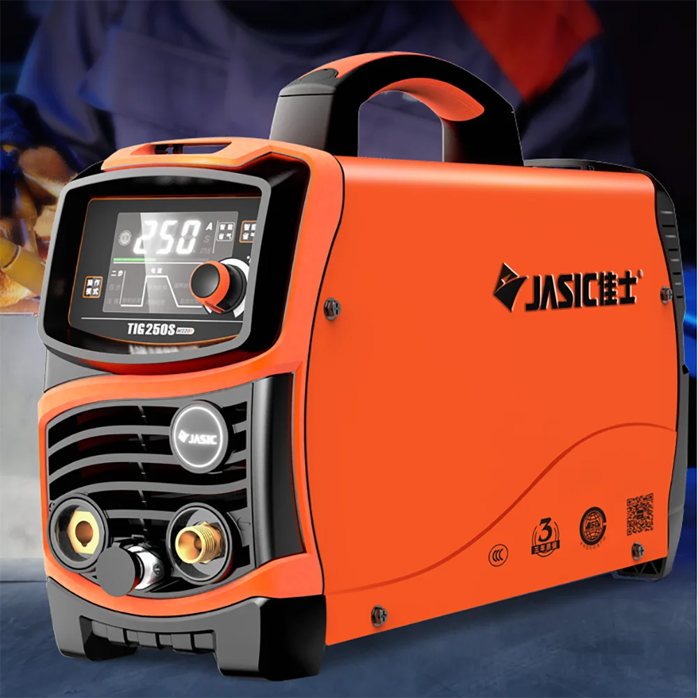 Jasic Argon Arc Welder 220V Household TIG-250S TIG250S saldatrice a freddo Dual-Purpose in acciaio inossidabile IGBT portatile