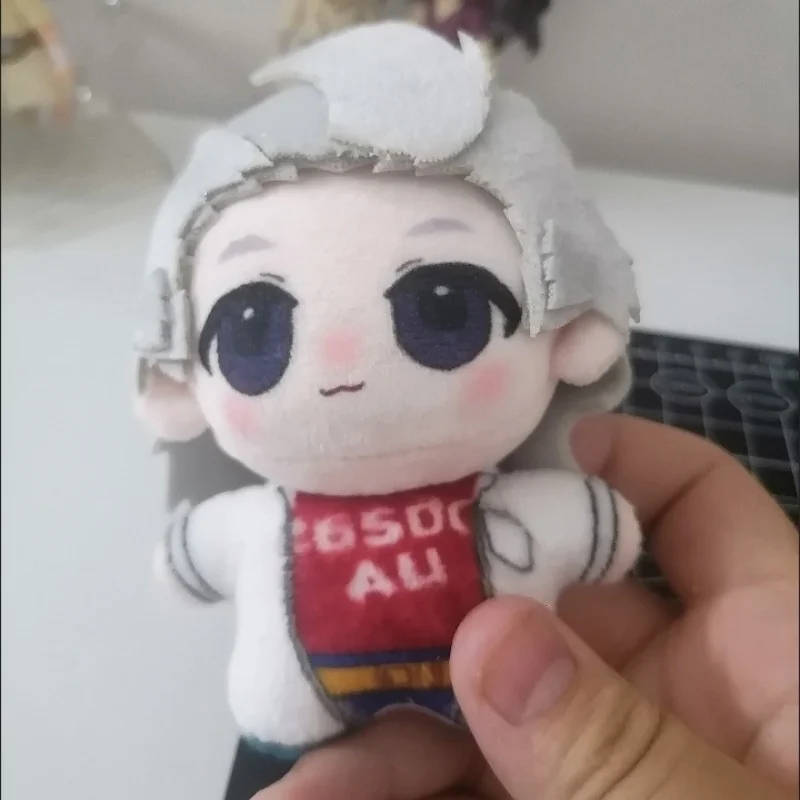 10CM Anime Dr. Stone Djeno peluche poupée Xeno Houston Wingfield mignon peluche coton porte-clés décoration sac à dos pendentif ACG jouet cadeau