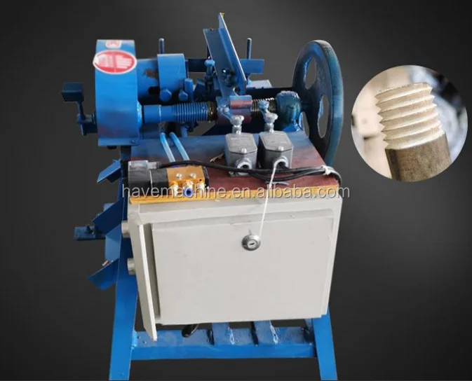 Production line of wood broom stick making machine mop handle making machine