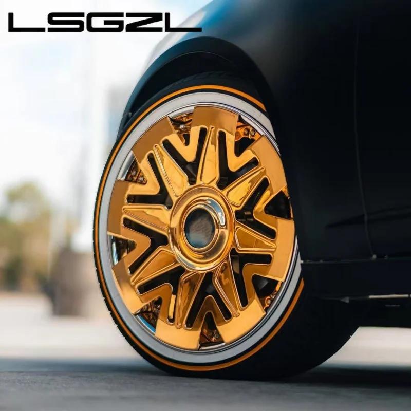 LSGZL 5x112 5x114.3 5x120.65 5x127 5X130 6x139.7 Passenger Car Wheels Custom 18 19 20 21 22 Inch Aluminium Alloy Forged Wheels