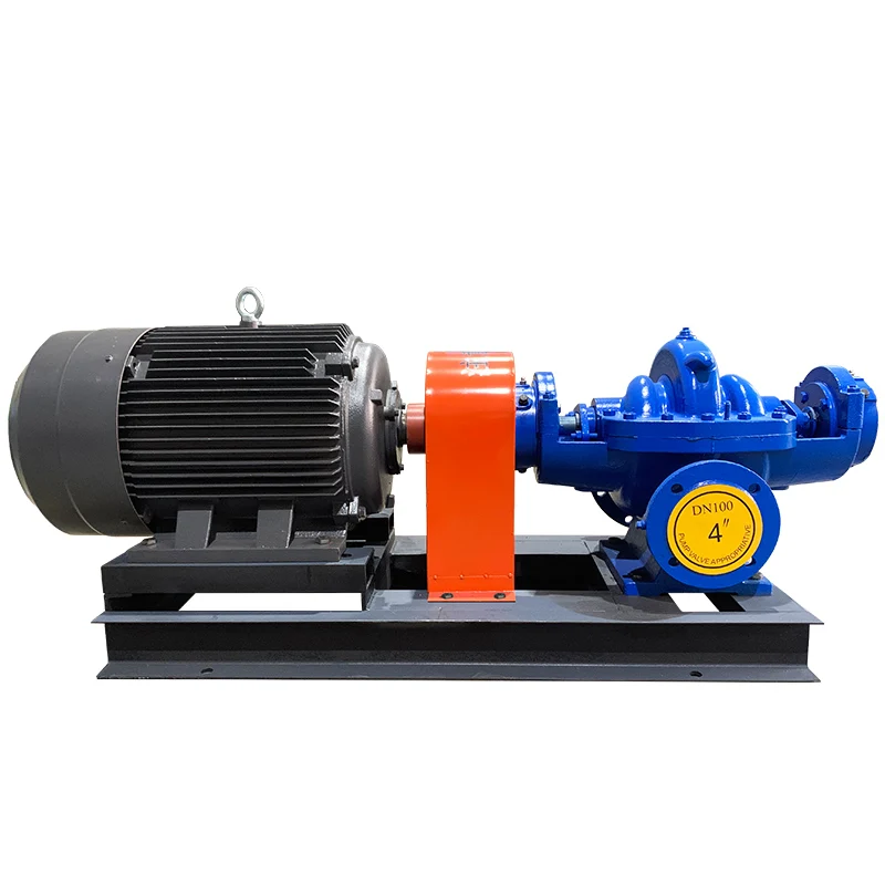 Hot water pump heating circulation pump split horizontal double suction centrifugal pump 350S75