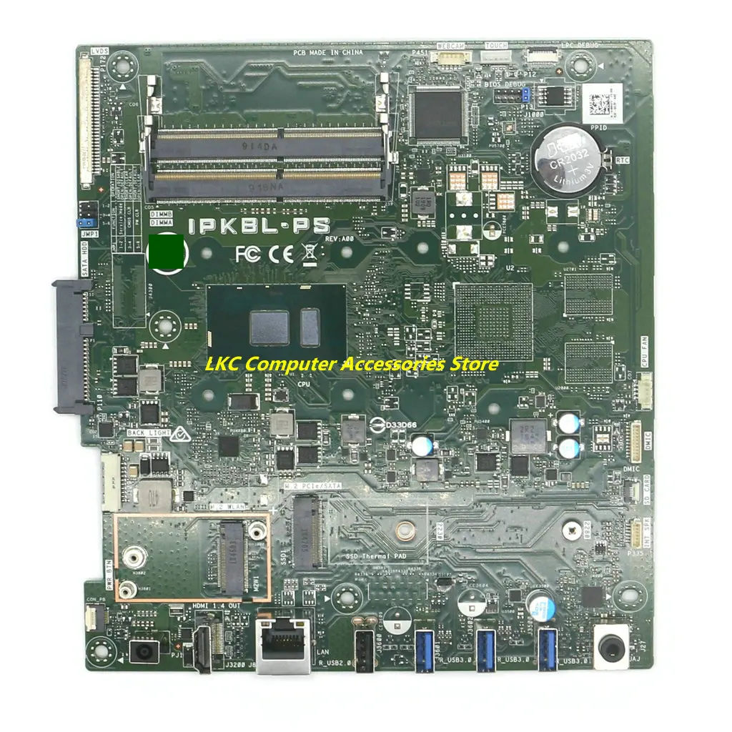 Baru untuk Dell Inspiron 3277 3477 AIO Motherboard All-in-one DMRPP 0DMRPP CN-0DMRPP IPKBL-PS Mainboard dengan i5-7200U telah diuji 100%