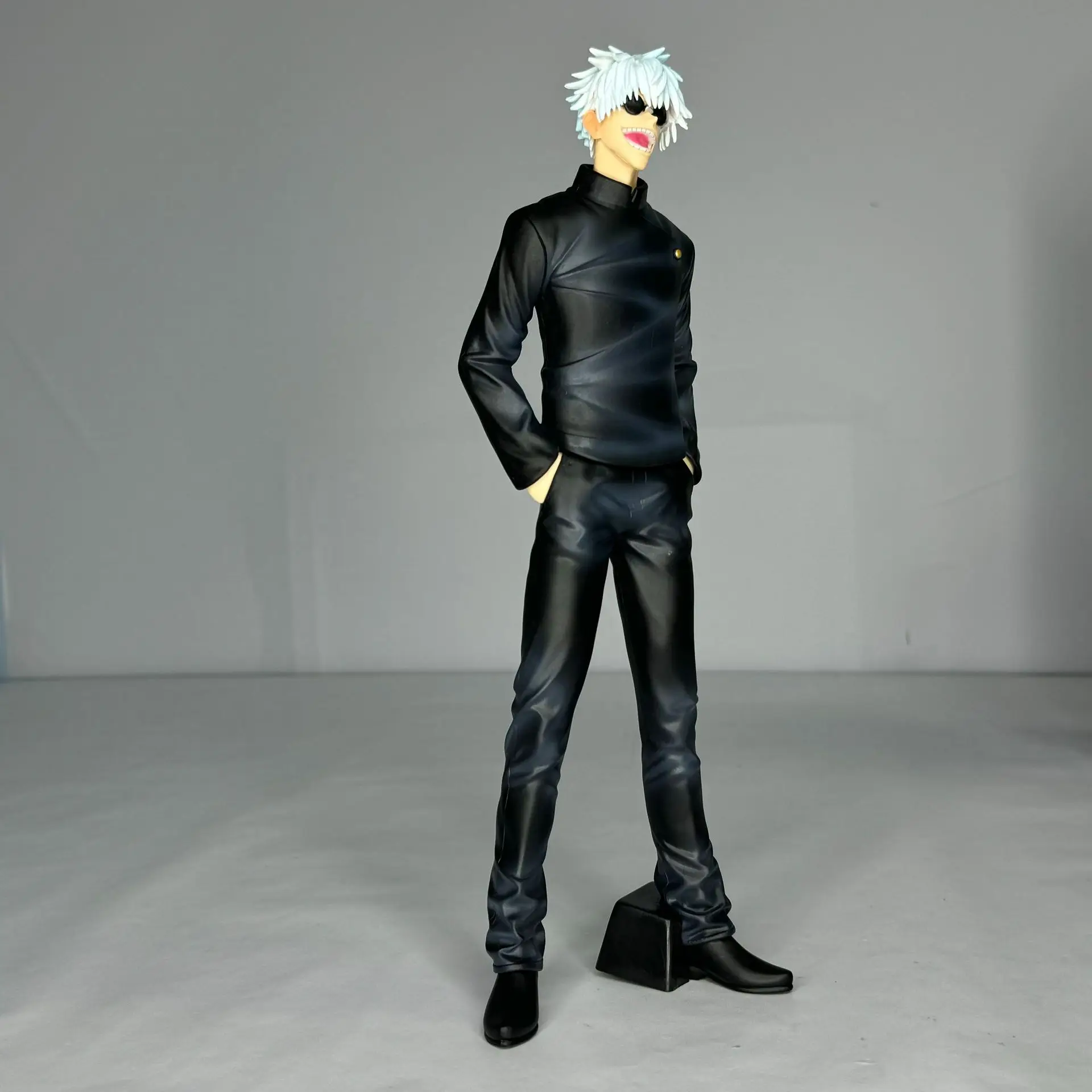30CM Anime Jujutsu Kaisen Satoru Gojo Figure debout Akimbo grand modèle jouet cadeau Collection Geto Suguru Aciton Figure PVC