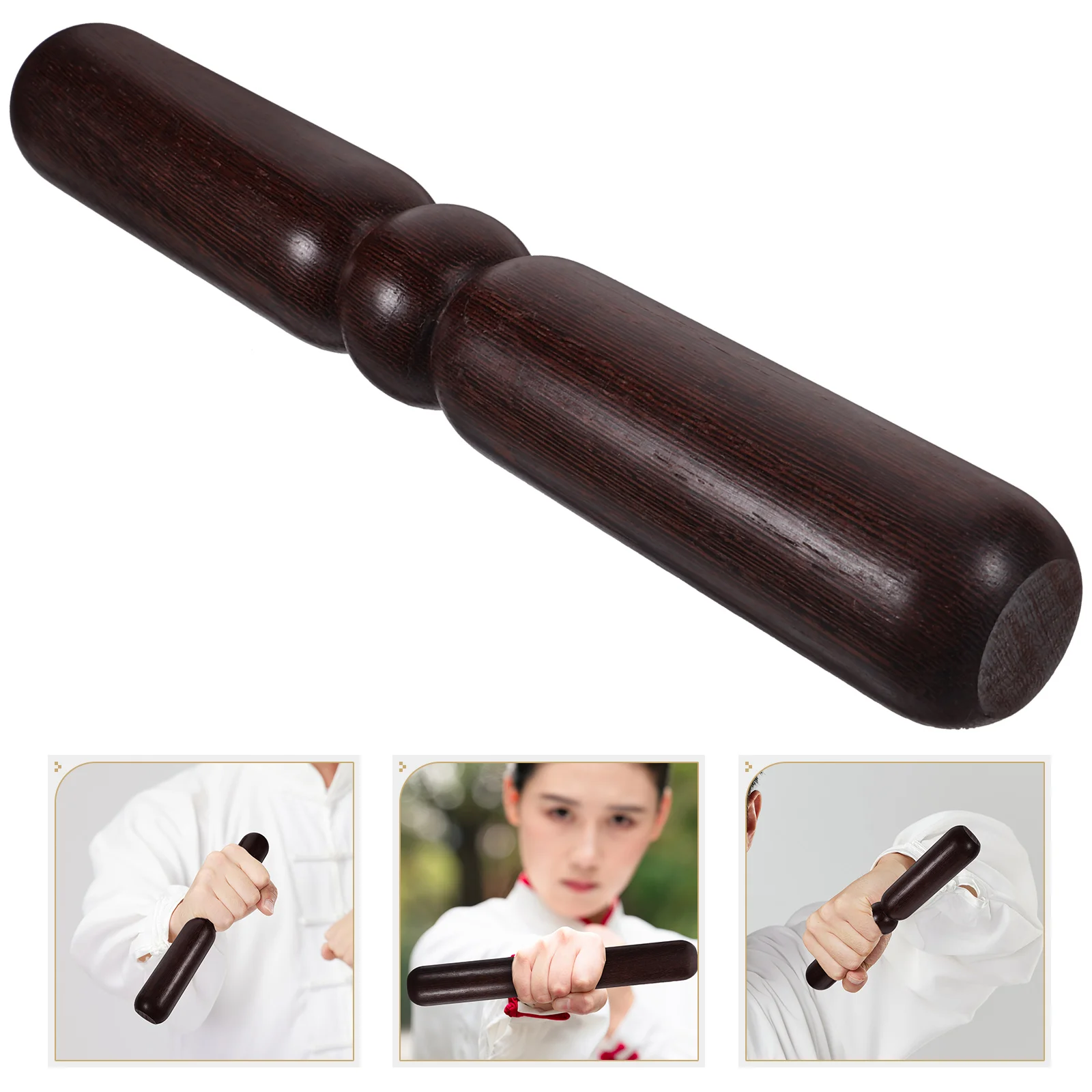 Accessories Exercise Bar Tai Chi Ruler Wooden Stick Fitness Women\'s Equipment Chinese Kungfu