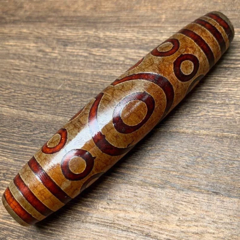 

Tibetan Old Agate Fifteen-Eyed Dzi Bead AgatediyJewelry Waist Beads Loose Beads Accessories Wholesale