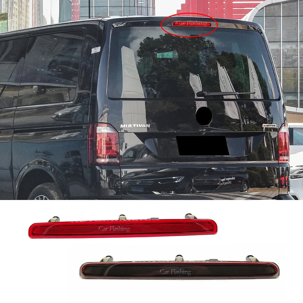 

For Volkswagen Metway Multivan and Kailuwei T5. Rear door high mounted brake light and tail light