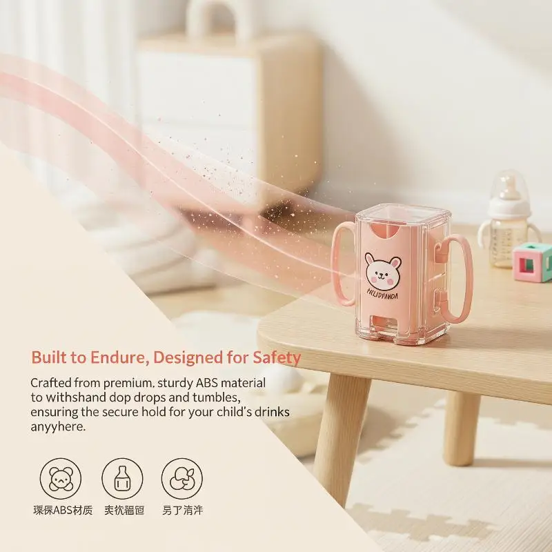 Juice Pouch Box Milk Holder for Toddlers Foldable Design Spill-Free Drinking Solution