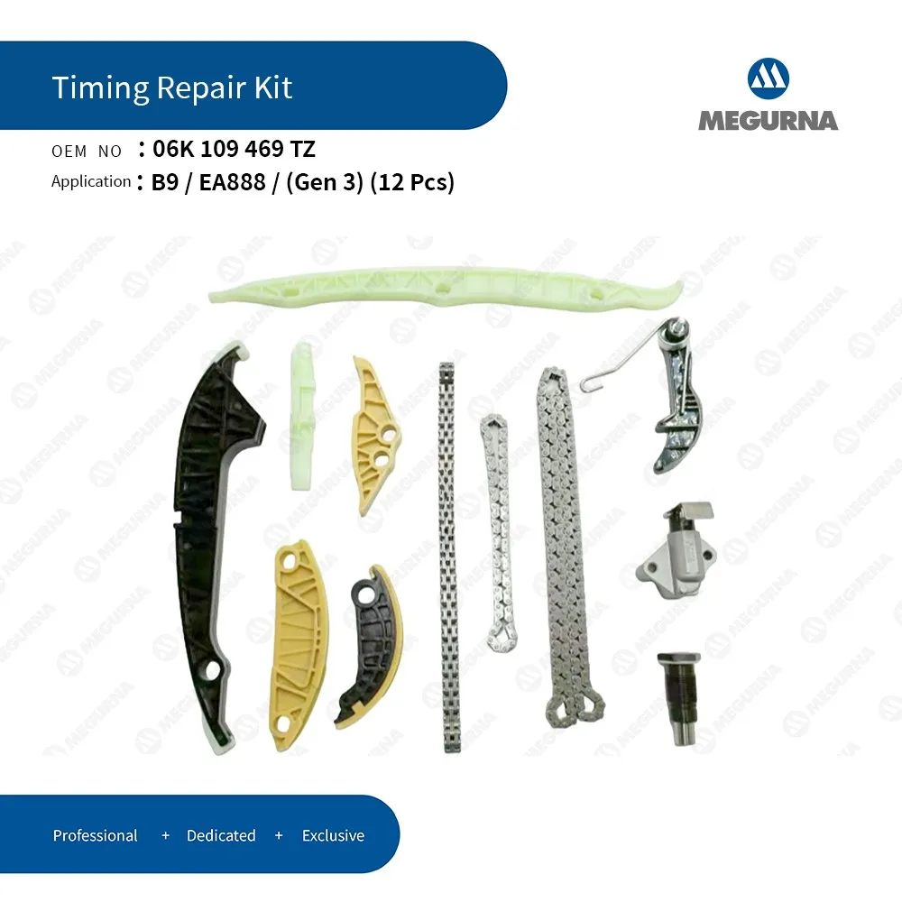 EA888 Gen3 ENGINE Timing Chain Rebuild Kit For 1.8T 2.0T AUDI A3,A4 B8,A5,Q5 VW beetle EOS Golf MK6 Jetta Passat Tiguan Sharan
