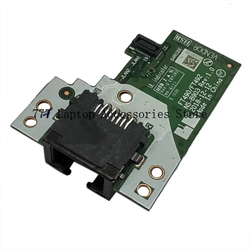 

Разъем ПЛАТЫ ETHERNET для Lenovo T14 Gen 1 20UD 20UE 5C50S73045 NS-C805