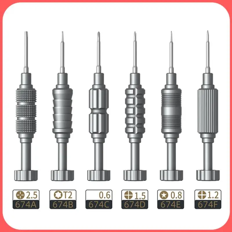 

AA89-TE-674 Комплект отверток высокой твердости Инструмент для разборки Пятиугольный инструмент для ремонта часов мобильного телефона