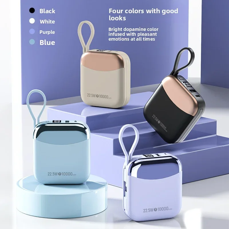 CCC Chinese Certification 10000mAh Mini Power Bank 66W Fast Charge