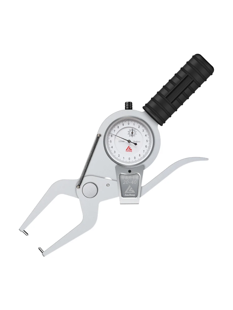 Inside and outside diameter thickness gauge with gauge 0-20mm high precision 0.01 represents outside caliper gauge