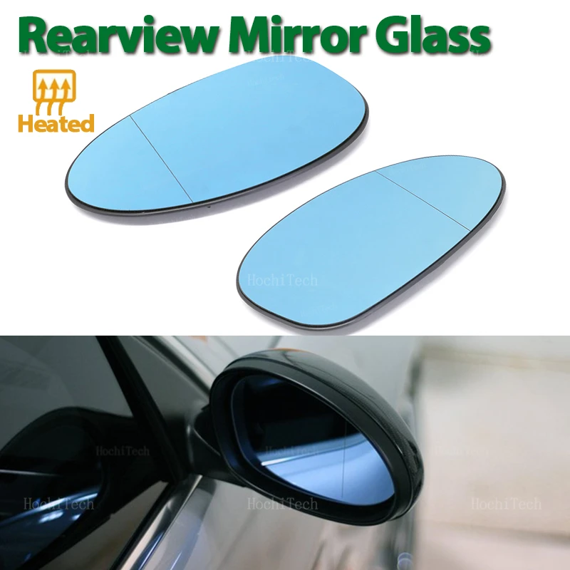 For BMW Z4 E85 E86 1er 3er E82 E88 E90 E91 E92 E93 Pre-LCI E46-M3 Left or Right Auto Heated Side Rearview Mirror Glass Lens