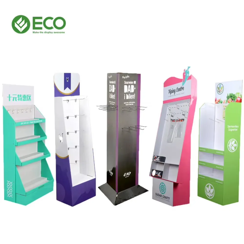 OEM ODM Custom Logo 360 Rotating Round Circular Multi-Tier Floor Metal Wire Brochure Magazine Retail Display Racks for Shop