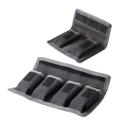 Waterproof Bag Battery Safe Bag Anti Dust Weather Resistance Carrying Storage Bag Protective Pouch For Camera AA Battery