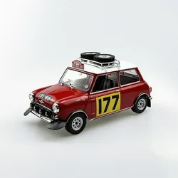 IXO 1:18 Scale Diecast Alloy MINI BMC MORRIS Cooper Racing Toys Cars Model Classics Adult Nostalgia Souvenir Gift Static Display