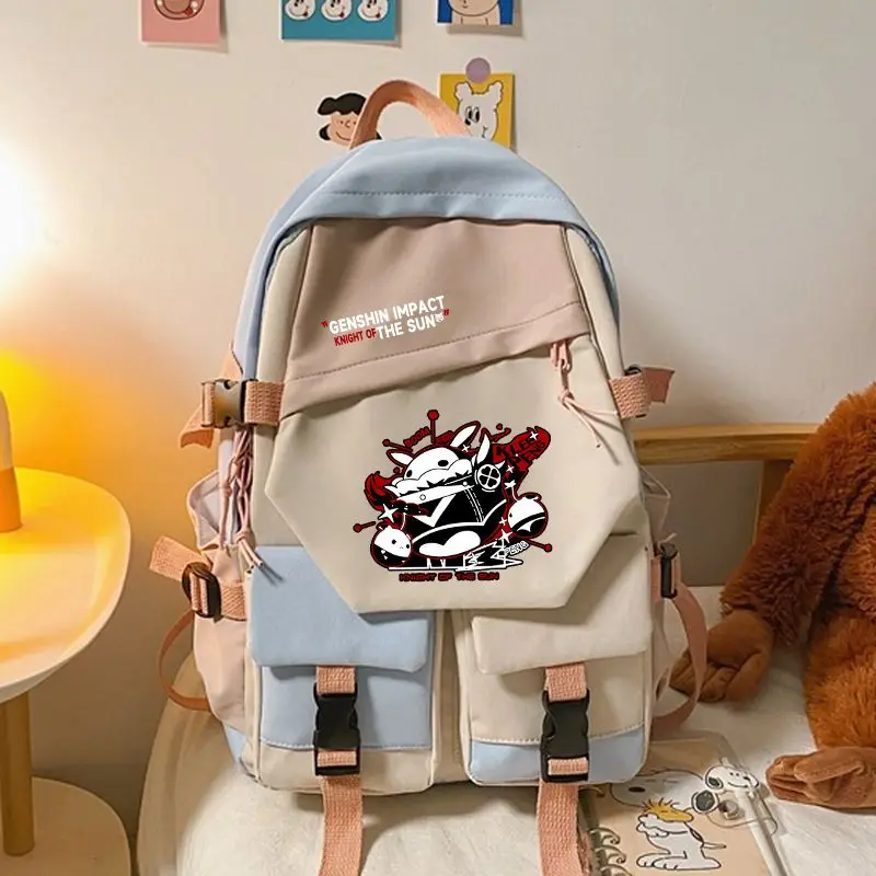 Mochila de anime japonés para mujer, Bolsa Escolar original de god Dadaria, estilo coreano, encantadora, para niños, niñas y estudiantes