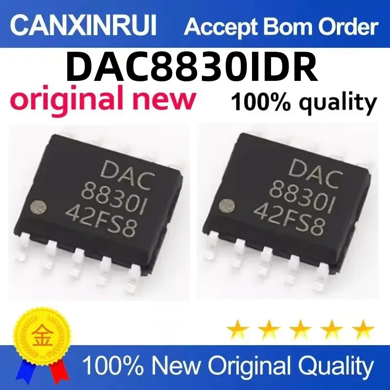 

（10 pieces）DAC8830IDR DAC8830I 8830I SOP-8 Digital-to-Analog Converter