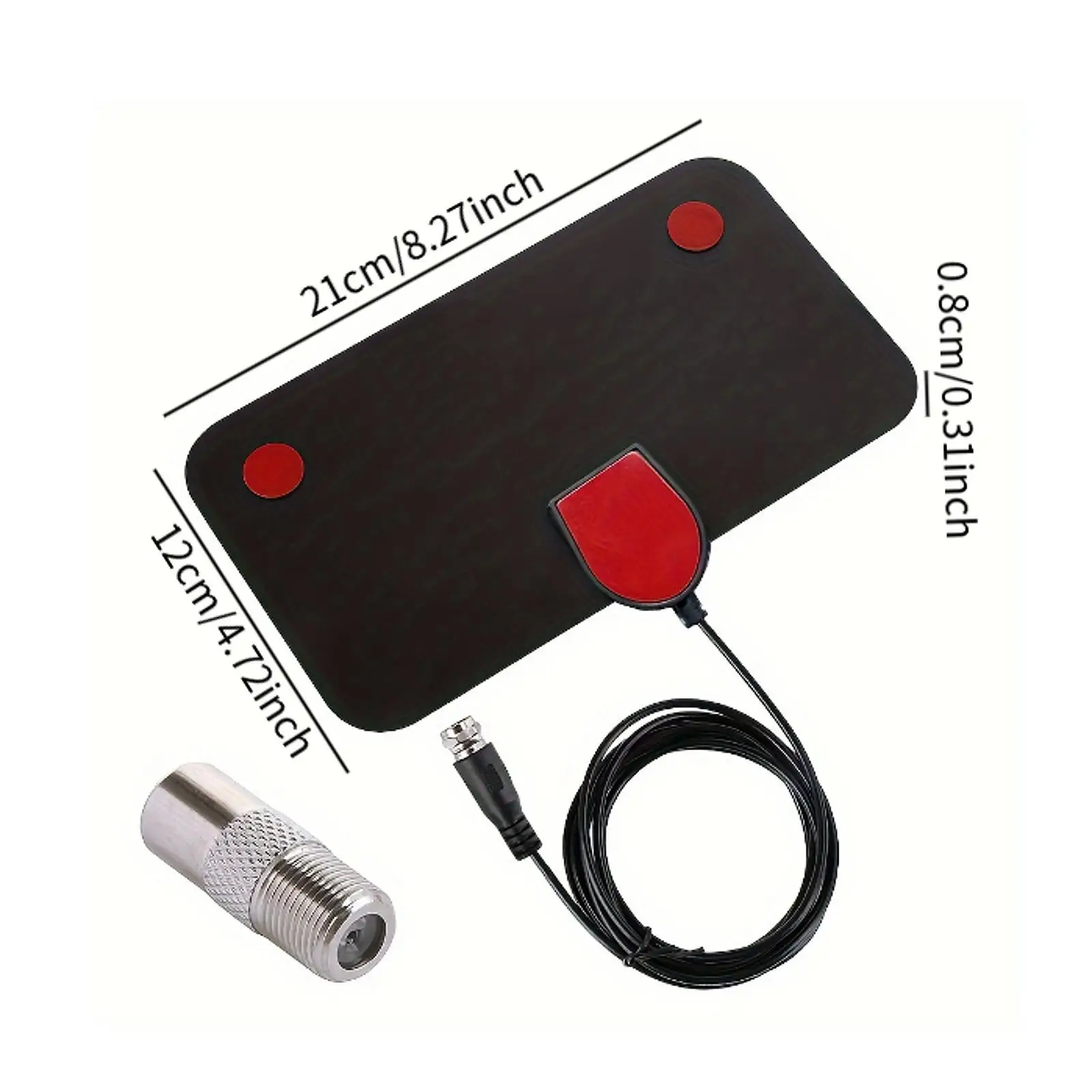 TV Antenna Easy to Install Stable Signals Reception Support 4K 1080P Long Range Reception Signals Booster Digital TV Antenna