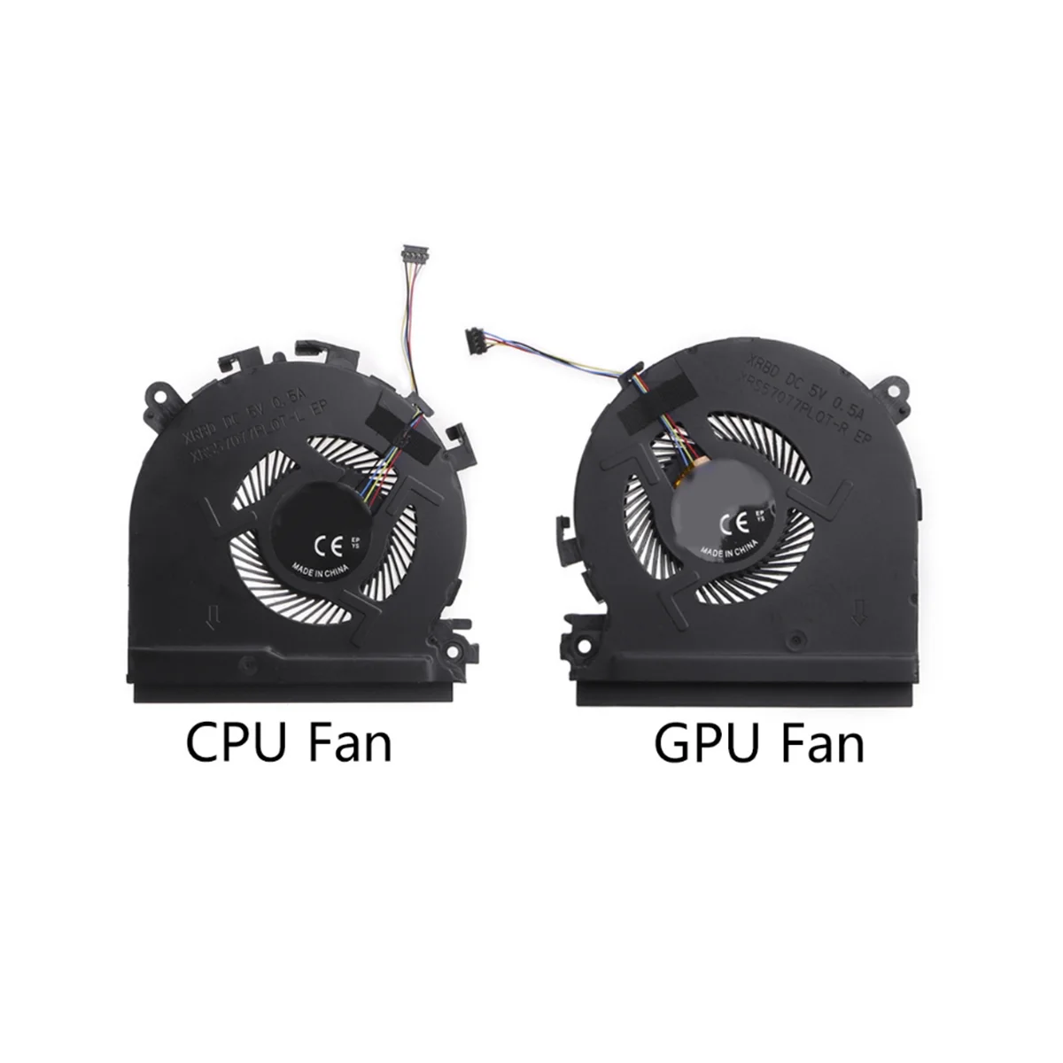 Laptop CPU +GPU Cooling Fan for HP Spectre X360 15-CH 15-CH010CA CPU & GPU Cooling Fan L17605-001 L17606-001