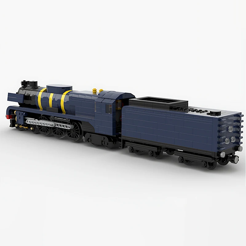 MOC City Transport Series 8 larges voies ferrées victoriennes R707/R771 bricolage modèle blocs de construction briques de haute technologie garçon jouets cadeau de noël