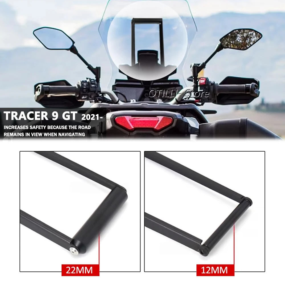 

New Motorcycle Parts GPS Phone Navigation Bracket USB Charger Holder Mount Stand For Yamaha TRACER 900 TRACER 9 GT 2021
