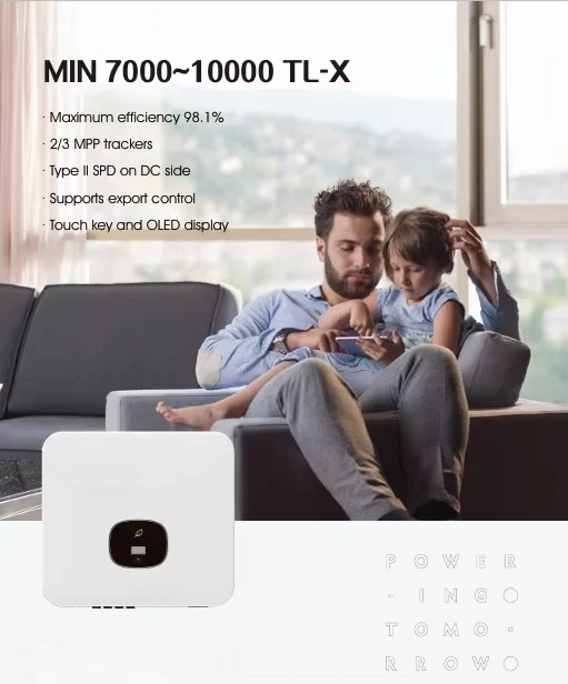 

Good Price Growatt MIN 10000TL-X on Grid Tie Smart Solar Pv Inverter 10KW Single Phrase Power Inverter for Home Energy Storage