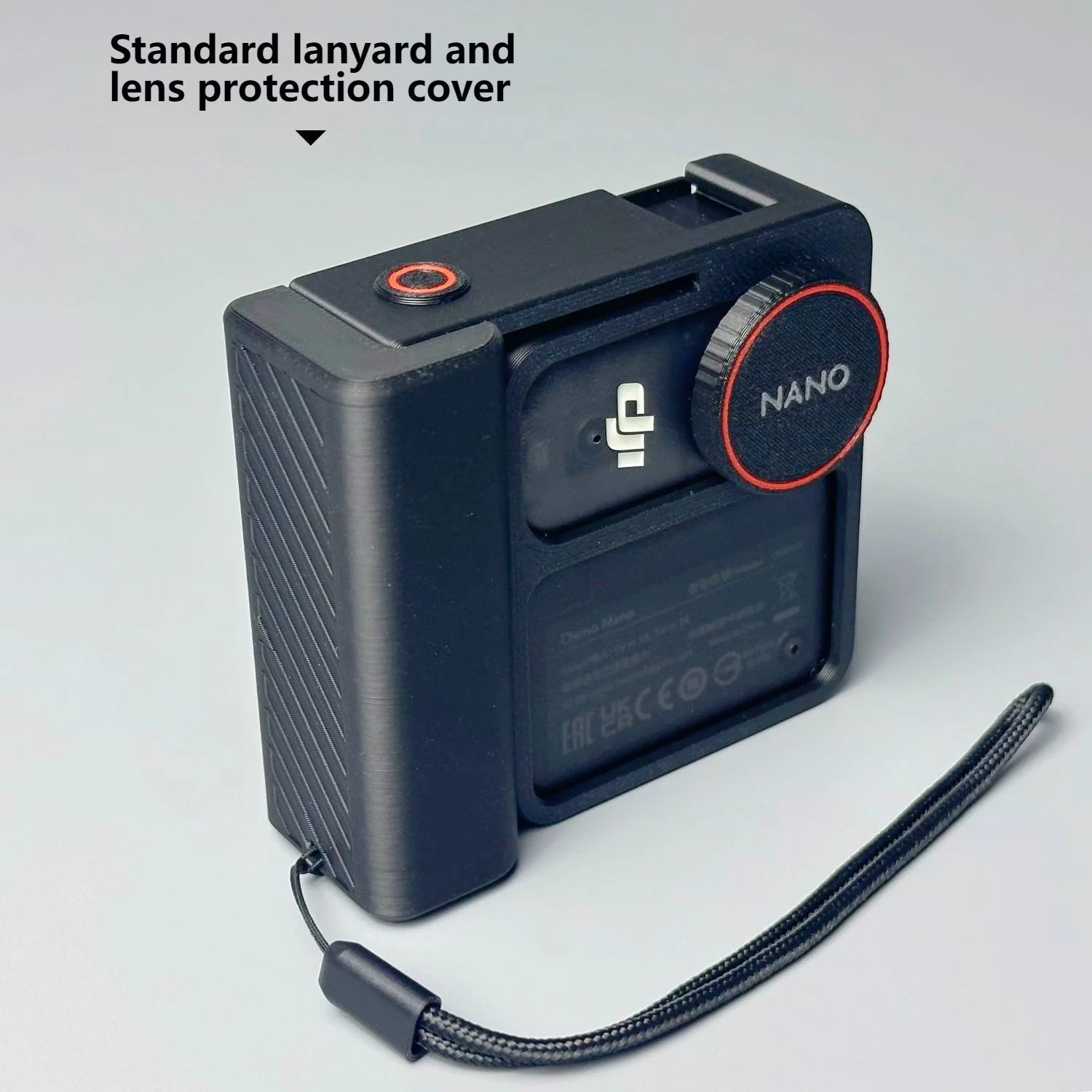 Odpowiedni dla kamery DJI Osmo Nano Action Camera, uchwyt do zdjęć miejskich, klatka ochronna typu "Rabbit Cage", etui ochronne, ramka ochronna, akcesoria rozszerzające. — zdjęcie produktu 6
