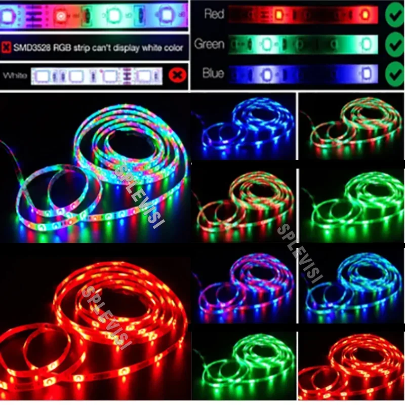 Pontoon Boat Marine Led Light Strip for Deck Duck Jon Bass Boat Sailboat Kayak Accent Courtesy Lights Flex Lighting , RGB, 12v