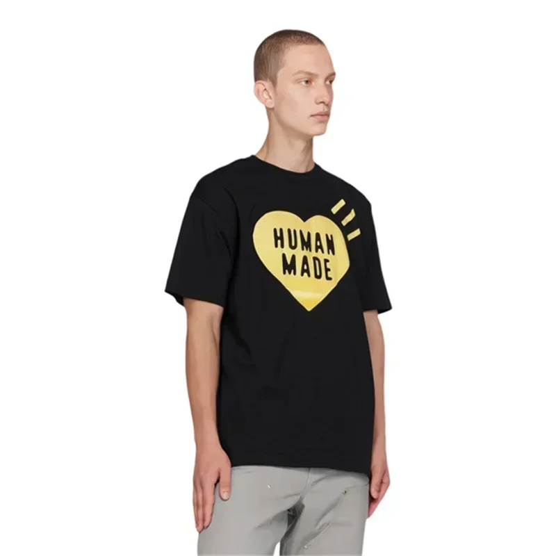 Human Made Store Limited Heart Graphic Tee Slub Cotton Seamless Unisex Streetwear