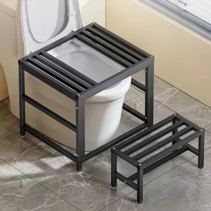 Bathroom Footstool Toilet Seat Changed to Squat Pit Frame Squat Toilet Stool Sitting and Squatting Dual-purpos Foot Stepping New