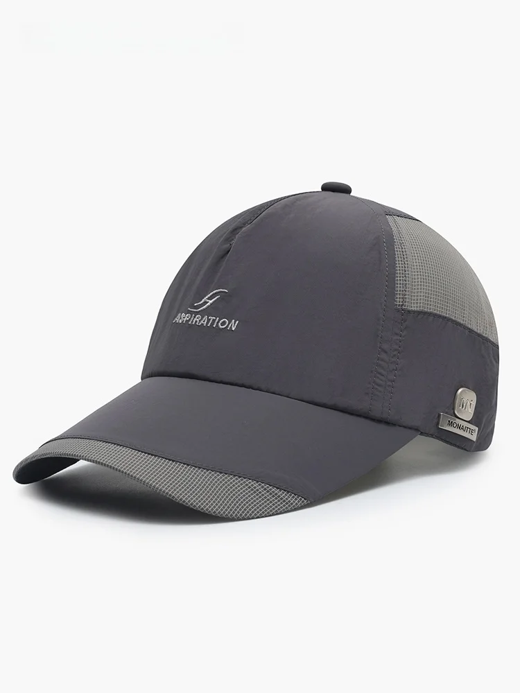 monteiro-unisex-breathable-quick-dry-mesh-baseball-cap-spring-summer-anti-uv-adjustable-round-top-sunguard-hat-for-men-and-women