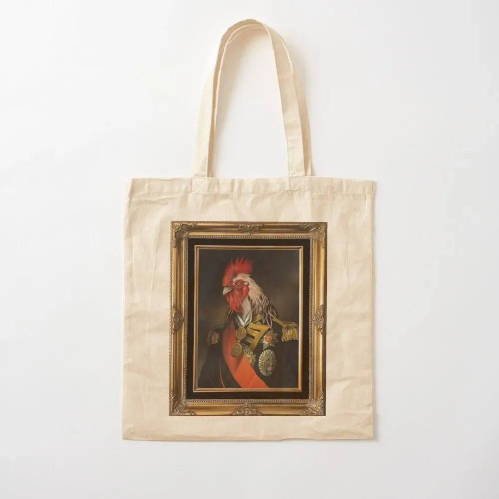 

British Sussex Rooster Tote Bag shoping bag university shopper bag the tote custom canvas