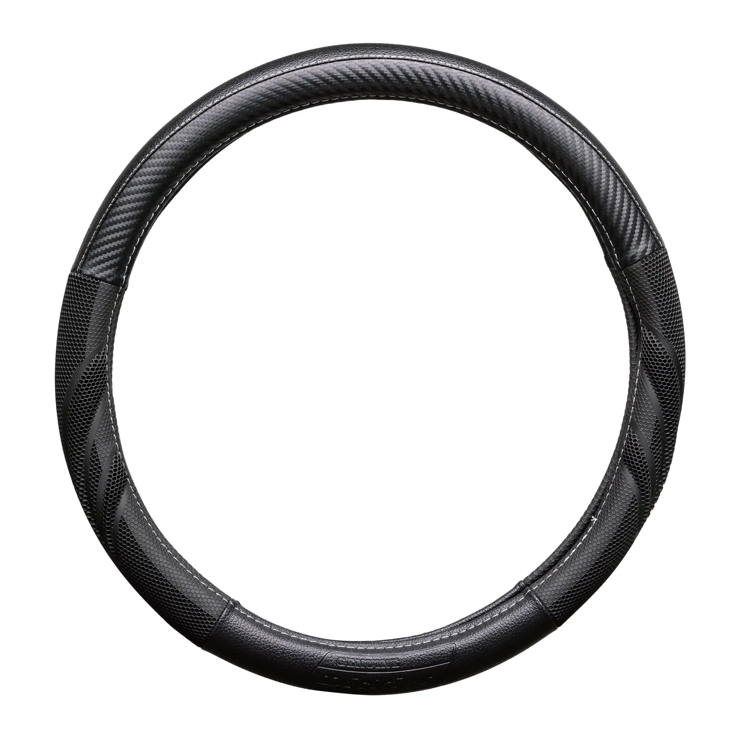 

Black Carbon Fiber Steering Wheel Cover,1.10 lbs