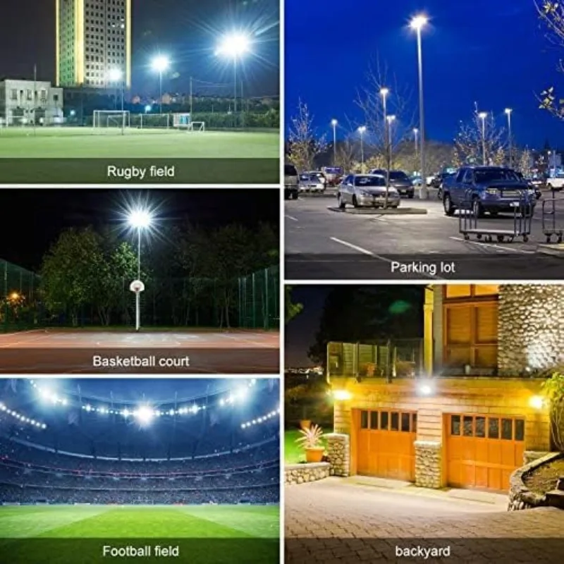 Stadium lights Wider outdoor lighting Angle floodlights Commercial stadium lights are used in sports venues and pitches