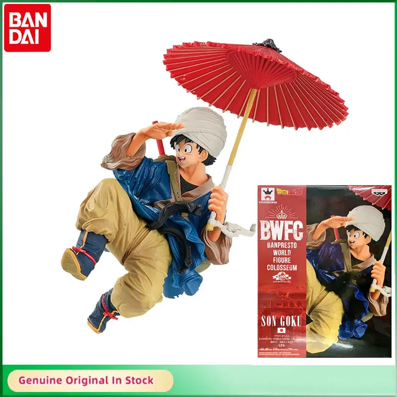 

Original BANPRESTO WORLD FIGUER COLOSSEUM Dragon Ball Son Goku BWFC2 Anime Action Figure Desktop Ornaments Cartoon Figures Model