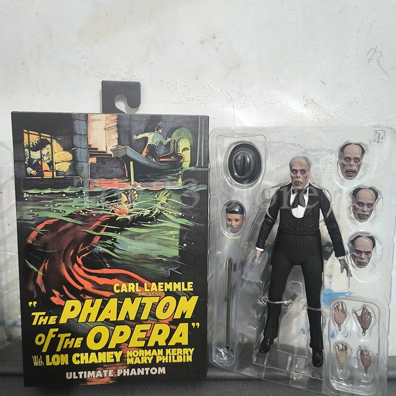 NECA-The Phantom Of Opera Figuras de Ação, Lon Channel, A Noiva De Frankenstein, Modelo De Coleção, Presente De Aniversário