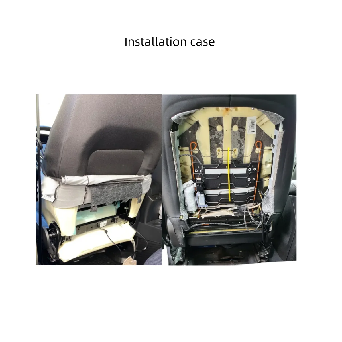 electric seat air bladder pillow lumbar support Car auto four way seat back headrest waist pillow back support cover universal