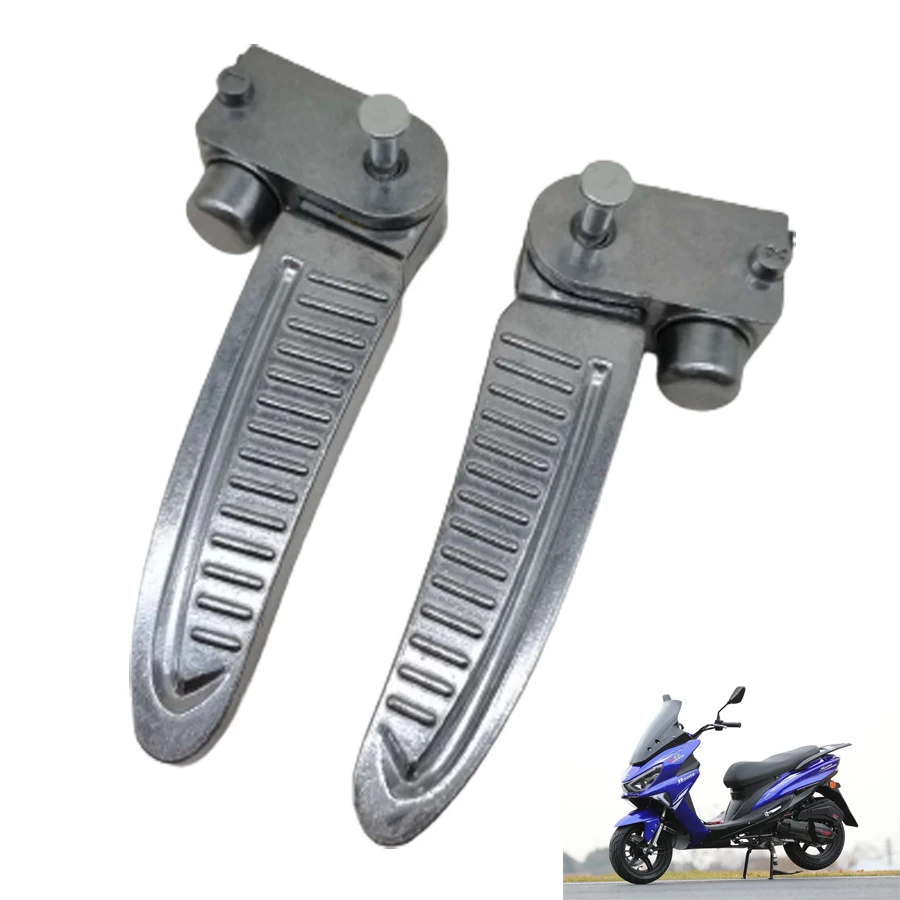 

B281 Motorbike Rear Footrest Foot Pegs For Lion Footpeg Motorcycle Passengers Pedal Aluminum Footrests